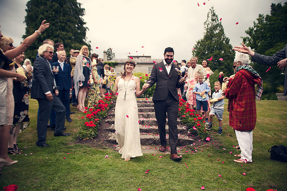 Colehayes House, Vintage Wedding, Barefoot Bride